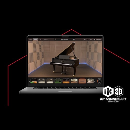 IK Multimedia「Pianoverse - Black Pearl B200」33種類のGenerative Spacesや12種類のシネマティックエフェクトを利用できるキャンペーン｜DTMプラグインセール