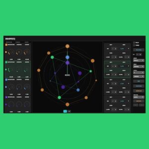 SWARM AUDIO DSP「Swarmseq」6種類の数学アルゴリズムで変化し続けるリズムとメロディを自動生成できるジェネレーティブMIDIシーケンサー＆サンプラー｜DTMプラグインセール