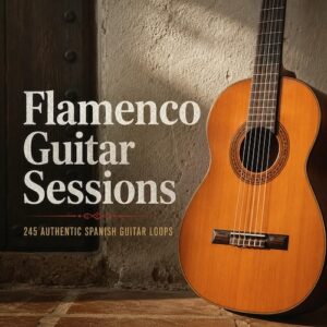NEW BEARD MEDIA「Flamenco Guitar Sessions – 245 Authentic Spanish Guitar Loops」245種類の本格フラメンコギターループを収録した、映画音楽からハウスまで幅広く活用できるサンプルパック｜DTMプラグインセール