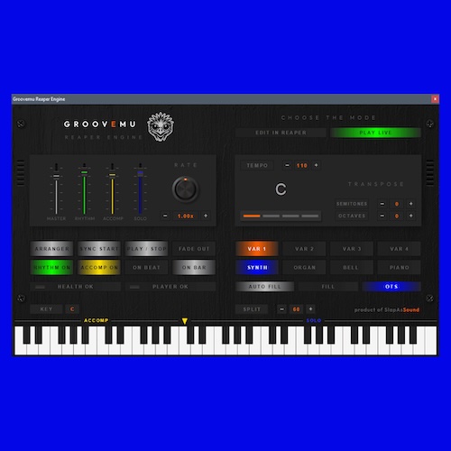 SlapAsSound「GroovEmu」REAPERでアレンジ制作とライブパフォーマンスを両立できる革新的なシステム｜DTMプラグインセール