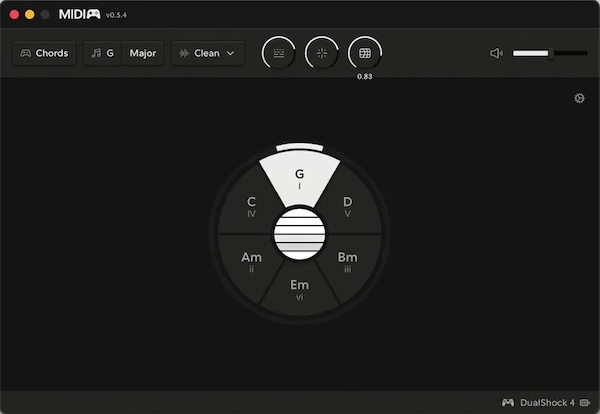 Steve Mitchell「MIDIpad」ゲームパッドをコード演奏やドラム演奏ができる楽器へ変えるmacOS向け音楽アプリ|DTMプラグインセール