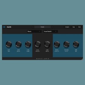 Maniac Audio「DarkR FREE」50種類のプリセットを搭載したシンプルで使いやすい無料リバーブ｜DTMプラグインセール