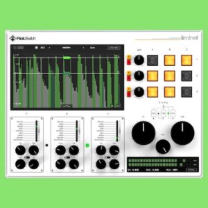 FlickSwitch Audio「Liminal」トランジェントを強弱ごとに自動分類して個別に処理できる革新的なダイナミックプロセッサー｜DTMプラグインセール