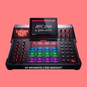 DJBILBOX BEATS「MPC 2026」16パッド・50種類のキット・DAW同期シーケンサーを搭載した、自分のサンプルでビート制作ができる無料ビートマシンVST｜DTMプラグインセール