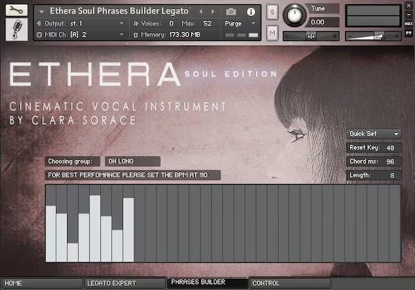 Zero-G「ETHERA Soul Edition」リアルなソウル・ゴスペルボーカルを自在に演奏できるKontakt対応女性ボーカル音源｜DTMプラグインセール