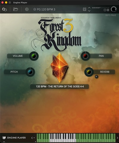 Engine Audio「Forest Kingdom 3 - Performance Grooves」300種類・3.5時間以上の演奏パフォーマンスを収録し、Forest Kingdom 3の世界観を手軽に体験できる無料ライブラリ｜DTMプラグインセール