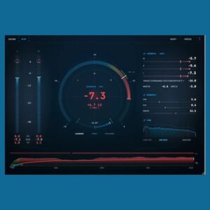 Audivea「Arcoline」ラウドネス・True Peak・ダイナミクス・ステレオイメージまで1つで測定できる高機能オーディオメーター｜DTMプラグインセール