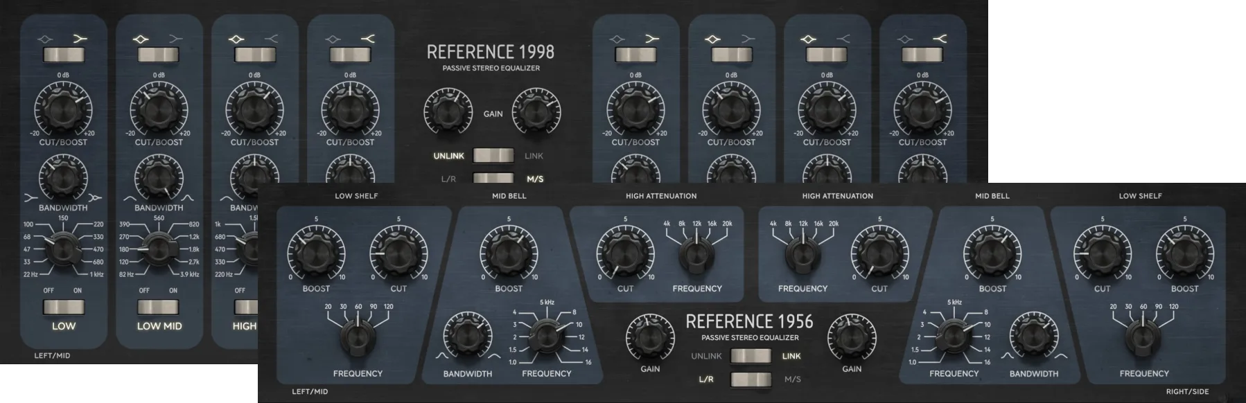 Softube「Reference Equalizers Bundle」2種類の名機系パッシブEQを収録したアナログライクな音作りができるEQバンドル|DTMプラグインセール