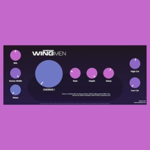 Morphoice「Wingmen」JUNO-6・JX-8P・D-50の名機コーラスを再現した8種類のアルゴリズムを搭載するコーラスプラグイン｜DTMプラグインセール