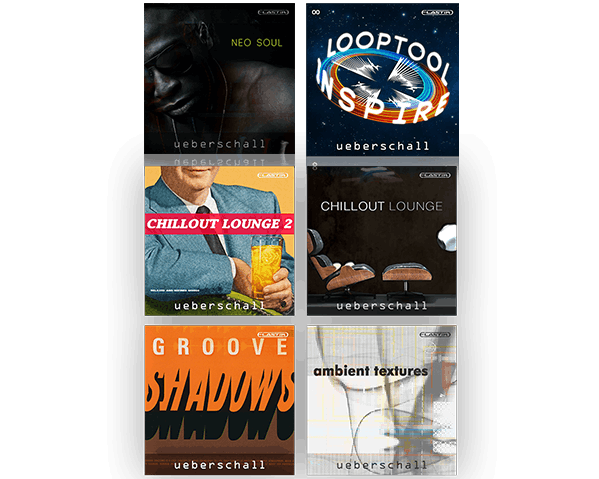 Ueberschall「The Complete Set」LOOPTOOL INSPIRE・Golden Hour 4-in-1 Bundle・Neo Soulをまとめて収録！約21.4GB・約6,700種類のループを収録したオールインワンサンプルライブラリ｜DTMプラグインセール