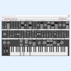Admiral Quality「i8Uranus」1980年代アナログポリシンセのサウンドと挙動を再現した8ボイスソフトシンセ｜DTMプラグインセール
