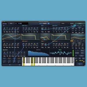 tugrulakyuz「2RuleSynth」2基のオシレーターと自由自在なエフェクトルーティングを搭載し、本格的なサウンドデザインを楽しめる高機能シンセサイザー｜DTMプラグインセール