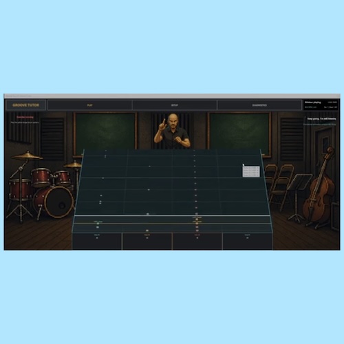 jonasschaare123-bit「Groove Tutor ベータ版」Ableton Liveと連携してフィンガードラムの演奏タイミングをリアルタイムで分析できるWindows向けVST3トレーニングプラグイン｜DTMプラグインセール