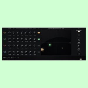 Jesus Oyola「Medallo Doubler 4-Voice」1テイクのボーカルを厚み・広がり・立体感のある4ボイスへ仕上げるボーカルダブラー｜DTMプラグインセール