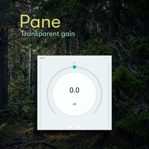 GBCAudio「Pane」音質を変えずにゲインだけを調整できる無料ユーティリティプラグイン｜DTMプラグインセール