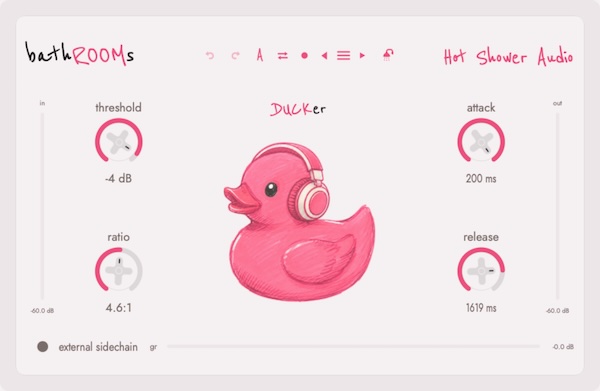 Hot Shower Audio「bathROOMs」シャワールームの自然な響きを再現できる個性派リバーブプラグイン｜DTMプラグインセール