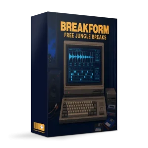 Ghost Syndicate「BREAKFORM – Free Jungle Breaks Sample Pack」55種類の加工済みジャングルブレイクを収録した170BPM対応サンプルパック｜DTMプラグインセール