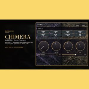 Binaural Beat Machine「Chimera — Multi Effect Stereo Processor」8種類のエフェクトを搭載し、左右チャンネルや周波数帯域を個別にコントロールできるmacOS向けマルチエフェクト｜DTMプラグインセール