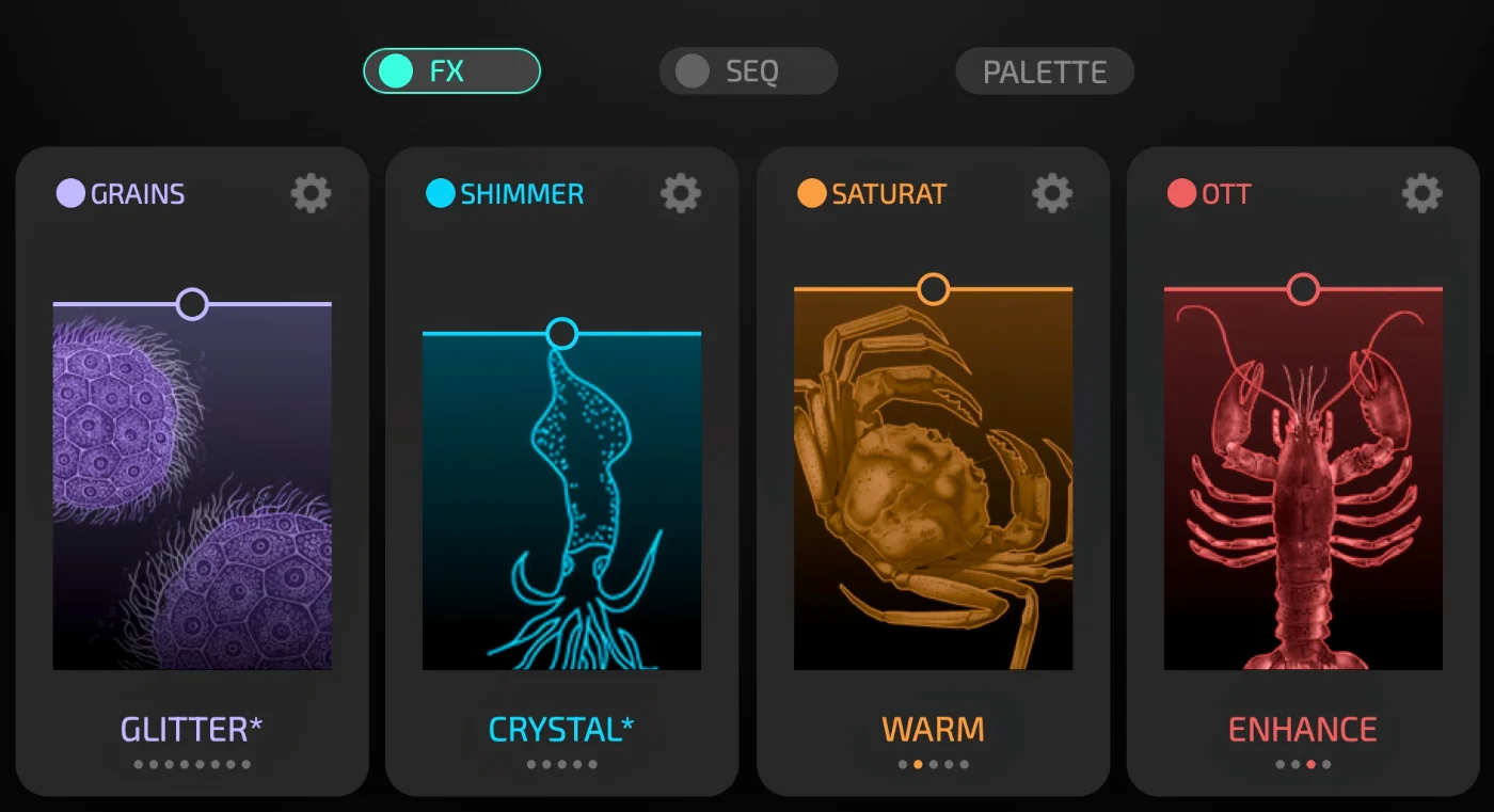 Tracktion「Dawesome Abyss II」シンセの知識ではなく「色」を選ぶ感覚で音作り！Warm・Dark・Silky・Lush・Fatなどのサウンドカラーを組み合わせ、直感で自分だけの音色を生み出せるシンセサイザー｜DTMプラグインセール