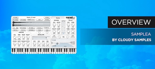 Cloudy Samples「Samplea」高品質なドラムループ・シンセシーケンス・ワンショットを収録した電子音楽向けサンプルパック｜DTMプラグインセール