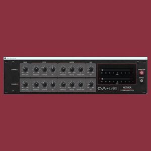 CVA Labs「Aether Stereo Exciter」倍音を加えてボーカルやベースに温かみと存在感、高域の空気感をプラスできるVST3ステレオエキサイター｜DTMプラグインセール