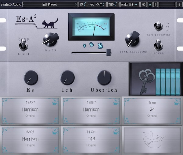 SvalaC-Audio「Es-A²」アタック・リリースの自然な変化やコンポーネント交換機能搭載！実機のLA-2Aらしい挙動を追求したオプティカルコンプレッサー｜DTMプラグインセール