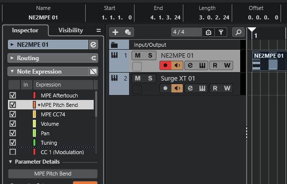 suzumushi0「NE2MPE」CubaseのVST Note ExpressionをMPEへ自動変換し、MIDIチャンネルの割り当てを自動化できるVST 3プラグイン｜DTMプラグインセール