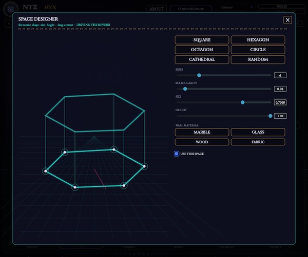 Arswerk「Nyx」部屋の形を自由に描いてリバーブ空間を作れるハーモニックリバーブ｜DTMプラグインセール