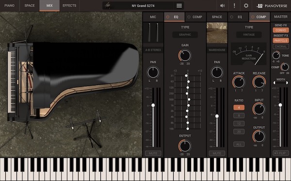 IK Multimedia「Pianoverse MAX」世界最高峰のコンサートピアノをリアルに再現しながら、映画音楽級の異世界サウンドまで作れる!ロボット支援サンプリング、30種類のGenerative Spaces、12種類のクリエイティブFXを融合した次世代ピアノ音源|DTMプラグインセール