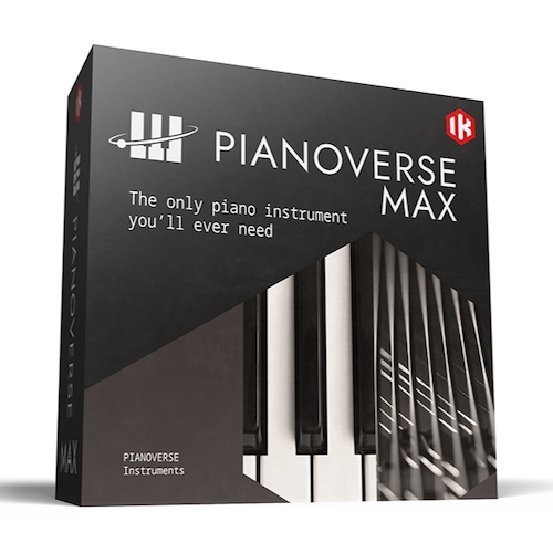IK Multimedia「Pianoverse MAX」世界最高峰のコンサートピアノをリアルに再現しながら、映画音楽級の異世界サウンドまで作れる！ロボット支援サンプリング、30種類のGenerative Spaces、12種類のクリエイティブFXを融合した次世代ピアノ音源｜DTMプラグインセール