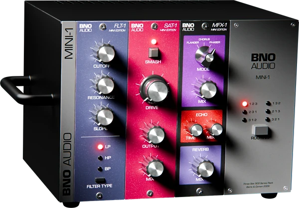 BNO Audio「BNO MINI-1」フィルター・サチュレーション・モジュレーションを1つに搭載した無料マルチエフェクトプラグイン｜DTMプラグインセール