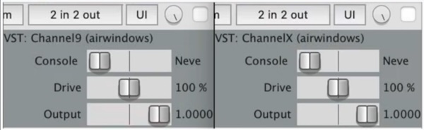 Airwindows「ChannelX」Channel9の操作性をそのまま引き継ぎながら、LonghandやRetroBassなど最新のDSP技術を多数取り入れてサウンドを大きく進化させたチャンネルストリップ｜DTMプラグインセール