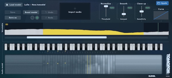 Klevgrand「Tomofon」オーディオを大量の発振波形へ変換する独自Audio Model技術とシームレスなモーフィングで、現実と非現実を行き来する音色を生み出す次世代シンセ｜DTMプラグインセール