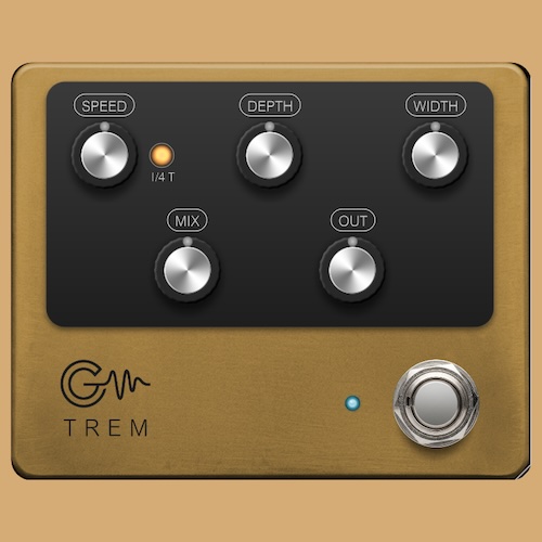 Air-G Audio「Air-G Trem Pedal」ビンテージ感のある独特な揺れを生み出すAirwindowsベースのトレモロプラグイン｜DTMプラグインセール