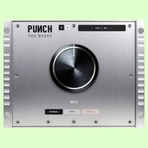 Pad Works「PUNCH」ワンノブでドラムに力強いアタック感とパンチを加えられる無料ドラムバスプラグイン｜DTMプラグインセール