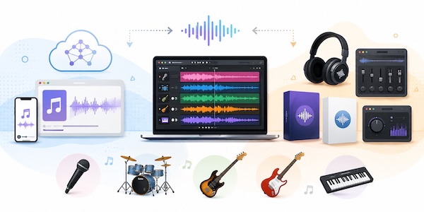 AIで作った曲を自分の曲にする第一歩！ステム分離とは？初心者向けにやさしく解説