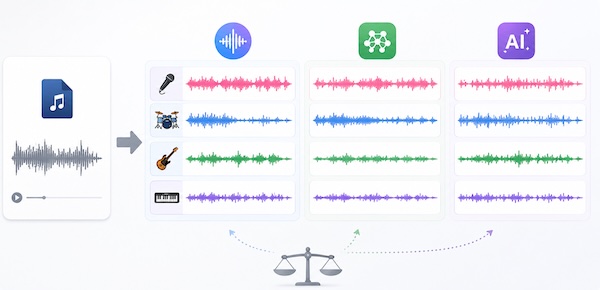 AIで作った曲を自分の曲にする第一歩！ステム分離とは？初心者向けにやさしく解説