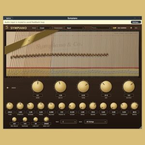 Sympiano & Co.「SYMPIANO」230本のピアノ弦をリアルタイムでシミュレーションする物理モデリング・リバーブ｜DTMプラグインセール