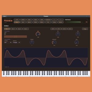Music Sound Software「Firewave」ウェーブフォールディングに特化したWest Coastスタイルのソフトウェアシンセサイザー｜DTMプラグインセール