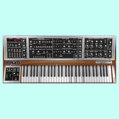 Cherry Audio「Memorymode 2」改良されたアナログモデリング、3VCO、Moog Ladder Filter、MPE、Multi-Voice、Touch Animator、800以上のプリセットを搭載したポリフォニック・アナログシンセ｜DTMプラグインセール