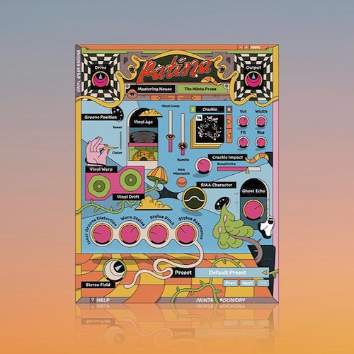 Minta Foundry「Patina」クラックルだけではない、レコードプレーヤー全体をモデリングして本物のビニールサウンドを再現できるビニールシミュレーションプラグイン｜DTMプラグインセール