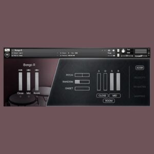 Schallenberg Engineering「BONGOS」3種類のマイクポジションで収録したリアルなボンゴサウンドを収録した、Kontakt Full Version対応パーカッションライブラリ｜DTMプラグインセール
