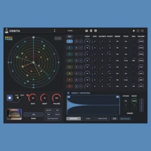 AudioThing「Orbita」円形ユークリッド・シーケンサー、Steps・Hits・Accents・Offset・Swingを操って予測不能で催眠的なグルーヴを生み出すドラムマシン｜DTMプラグインセール