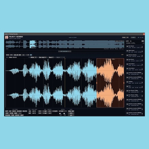 Polarity Productions「Polarity-Recorder」録音ボタンを押し忘れても過去の音声をあとから保存できる常時録音機能を搭載したオーディオレコーダー｜DTMプラグインセール