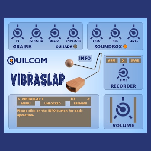 Quilcom「VIBRASLAP」独特なラトルサウンドと自然な演奏感を再現し、幅広い音作りが楽しめるVibraslap音源｜DTMプラグインセール