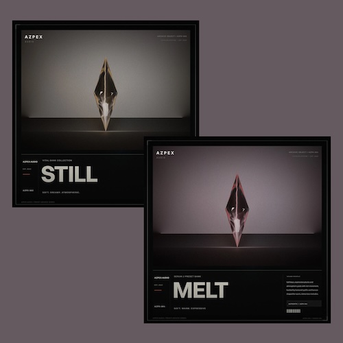 AZPEX AUDIO「MELT、STILL」Serum 2・Vitalで使える無料プリセット｜DTMプラグインセール