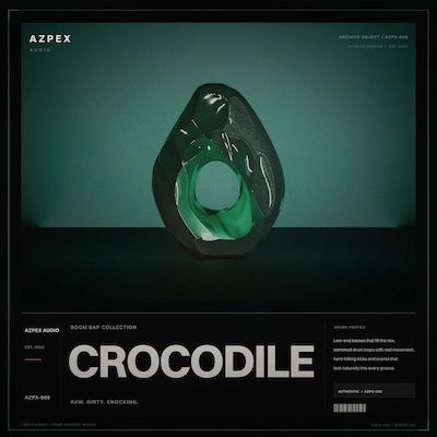 AZPEX AUDIO「SHOOTING STAR、OUTLAST、RESIDENT EVIL、CROCODILE、BLOODLUST」ループやワンショット、MIDIを収録！Boom Bap・UK Garage・Jerk Drill・Hoodtrap向けの高品質ドラムキット｜DTMプラグインセール