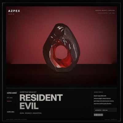 AZPEX AUDIO「SHOOTING STAR、OUTLAST、RESIDENT EVIL、CROCODILE、BLOODLUST」ループやワンショット、MIDIを収録！Boom Bap・UK Garage・Jerk Drill・Hoodtrap向けの高品質ドラムキット｜DTMプラグインセール