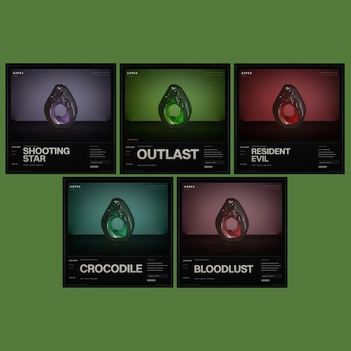 AZPEX AUDIO「SHOOTING STAR、OUTLAST、RESIDENT EVIL、CROCODILE、BLOODLUST」ループやワンショット、MIDIを収録！Boom Bap・UK Garage・Jerk Drill・Hoodtrap向けの高品質ドラムキット｜DTMプラグインセール