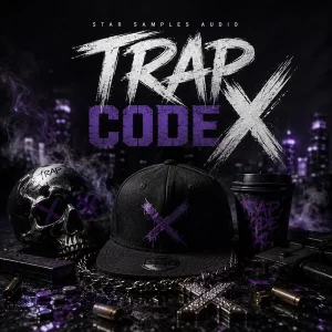 Star Samples Audio「Trap Code X」180種類のドラム・ボーカル・ブラス・リード・ベースループを収録したTrap・Hip Hop・Drill向けロイヤリティフリーサンプルパック｜DTMプラグインセール